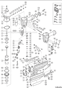 Part Location Diagram of 887695 Metabo HPT TRIGGER (D)