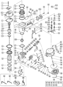 Part Location Diagram of 949682 Metabo HPT ROLL PIN D4X32 (10 PCS.)