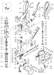 Part Location Diagram of 310533 Metabo HPT SEAL LOCK SCREW (W/WASHERS) M5