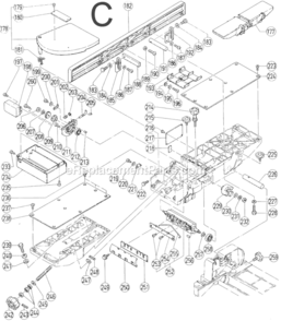 Part Location Diagram of 303-940 Hitachi Safety Cover (A) Assembly