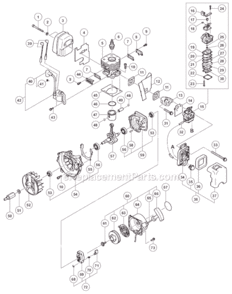 Part Location Diagram of 6698388 Metabo HPT HEX. SOCKET HD. BOLT (W/WASHER