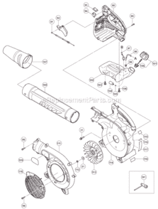 Part Location Diagram of 669-8377 Hitachi Tank