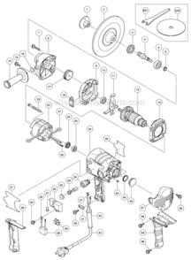 Part Location Diagram of 995662 Metabo HPT Rubber Ring