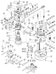 Part Location Diagram of 949248 Metabo HPT MACHINE SCREW M5X40 (10 PCS.)