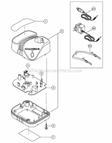 Part Location Diagram of 329-857 Hitachi Fuse (3.15A)