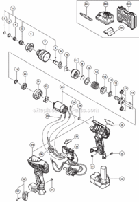 Part Location Diagram of 337362 Metabo HPT Hook (A) Assembly Includ.27