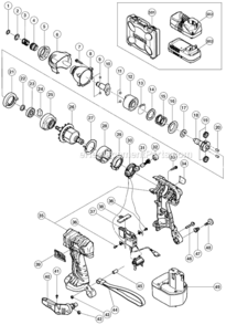 Part Location Diagram of 319914 Metabo HPT NEEDLE ROLLER