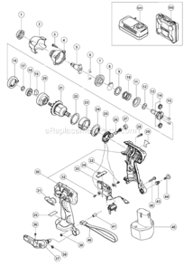 Part Location Diagram of 321668 Metabo HPT MAGNET (D)