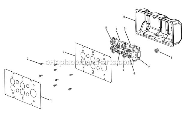 Page D Diagram and Parts List for PS7000  Homelite Generator