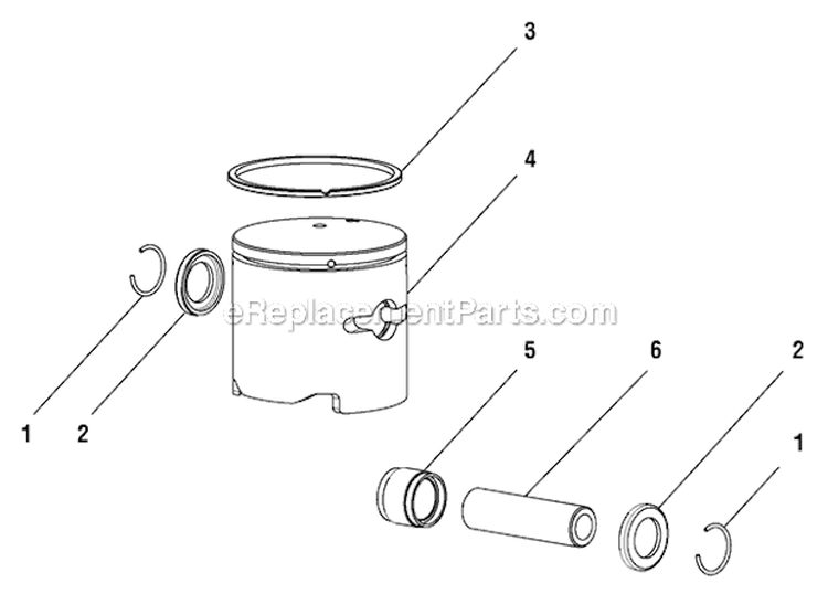 Page C Diagram and Parts List for 51950A SN 250000001-Up Homelite Trimmer