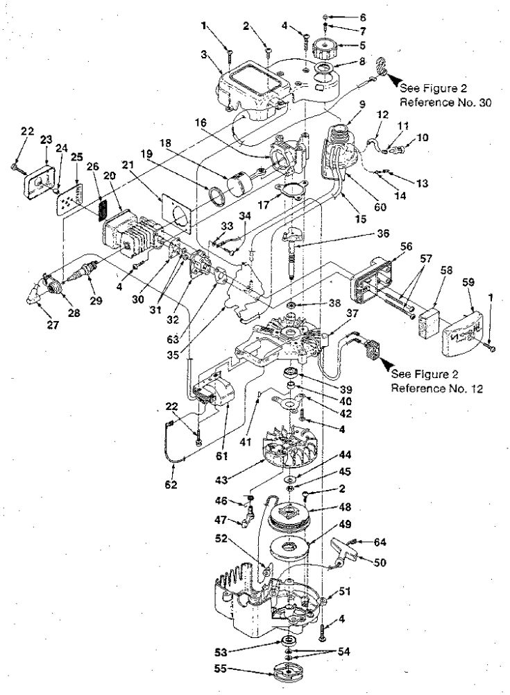Diagram 1 Diagram and Parts List for HT-17  Homelite Hedge Trimmer