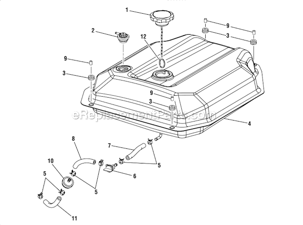 Page C Diagram and Parts List for PS903500  Homelite Generator