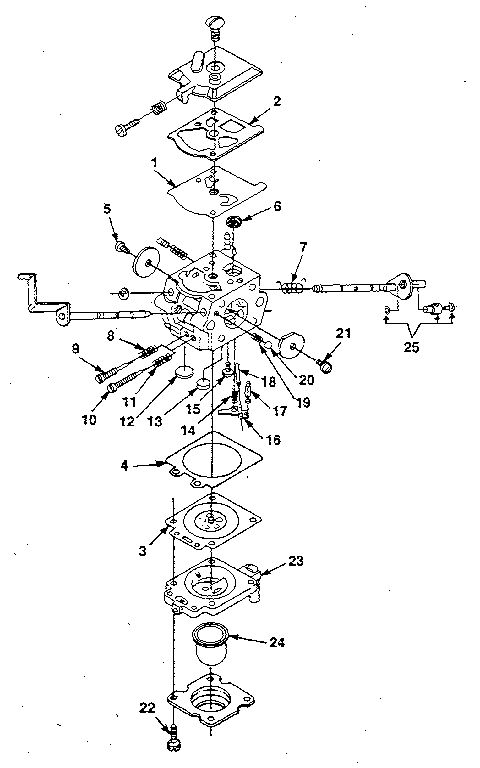 Diagram 3 Diagram and Parts List for HT-17  Homelite Hedge Trimmer