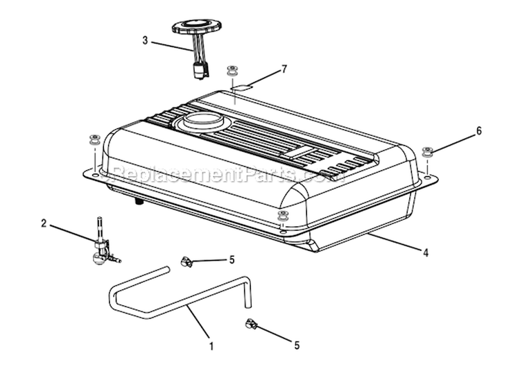 Page C Diagram and Parts List for BM10711D  Homelite Generator