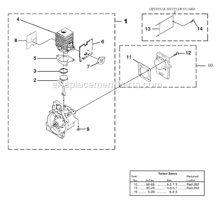 Page B Diagram and Parts List for D725CD UT-20739 Homelite Trimmer