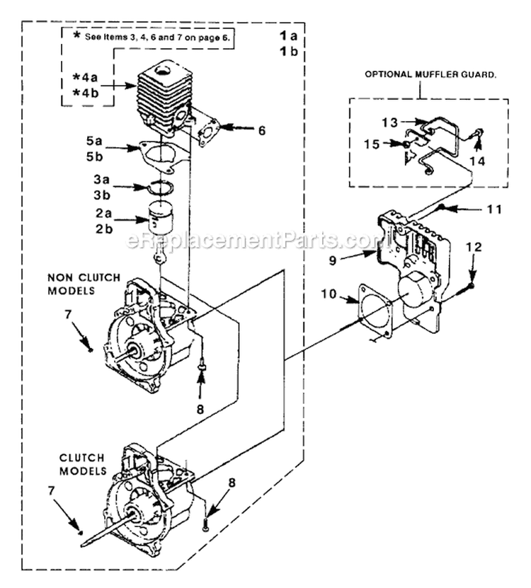 Page C Diagram and Parts List for HLT16 UT-20585-C Homelite Trimmer