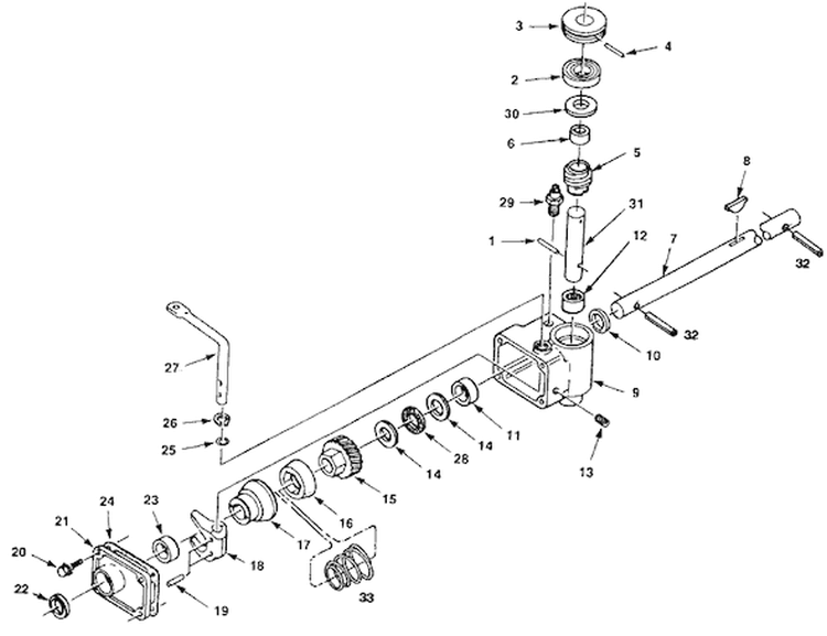 Page A Diagram and Parts List for HSB21P5 UT-30516 Homelite Lawn Mower