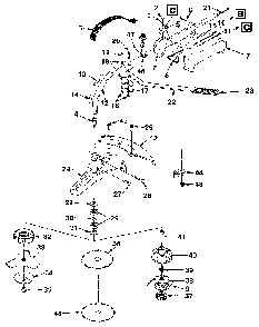 Part Location Diagram of 98837 Homelite Nut