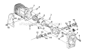 Page D Diagram and Parts List for 150W UT-10513-B Homelite Chainsaw