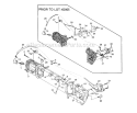 Page E Diagram and Parts List for 150W UT-10513-B Homelite Chainsaw
