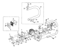 Page C Diagram and Parts List for 150W UT-10513-B Homelite Chainsaw