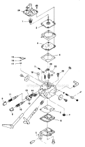Page A Diagram and Parts List for 180 UT-10720-A Homelite Chainsaw