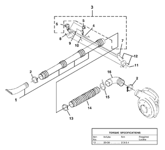 Tubes (Ut08111 And Ut08097 After Sn Mb0979999) Diagram and Parts List for BP250I UT-08097 Homelite Leaf Blower / Vacuum