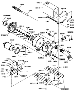 Pump Diagram and Parts List for XLS154AXL UT-01297 Homelite Water Pump