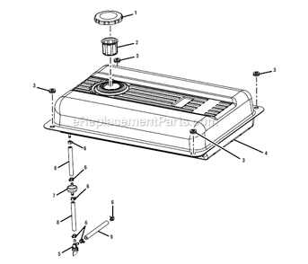 Page C Diagram and Parts List for PS7000  Homelite Generator