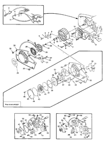 Starter And Ignition Diagram and Parts List for SUPEREZAO UT-10537-A Homelite Chainsaw