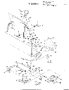 Riding-figure 2 Diagram and Parts List for 34551  Homelite Lawn Mower