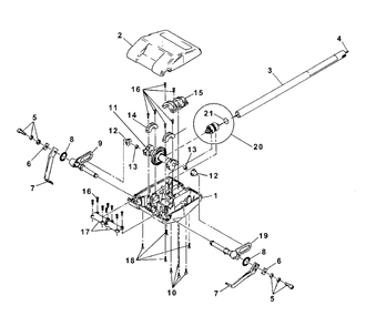Cultivator Attachment Diagram and Parts List for ST725 UT-15178 Homelite Trimmer