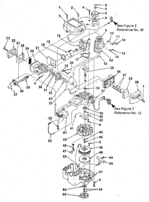 Diagram 1 Diagram and Parts List for HT-17  Homelite Hedge Trimmer