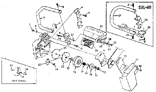 Part Location Diagram of 81068 Homelite Nut