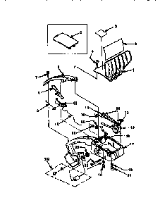 Carburetor Chamber Diagram and Parts List for 240SL-UT10635-B,C,D  Homelite Chainsaw