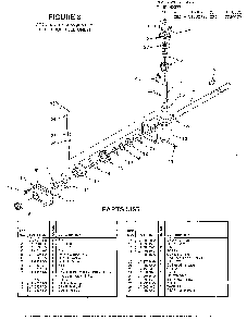 Gear reducer-self propelled Diagram and Parts List for 37050  Homelite Lawn Mower