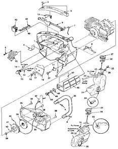Diagram 1 Diagram and Parts List for 35224  Homelite Chainsaw