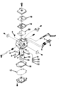 Part Location Diagram of 96484 Homelite Repair Kit
