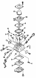 Part Location Diagram of UP04803 Homelite Primer Bulb