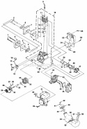 Part Location Diagram of A00858 Homelite Crankcase Cover