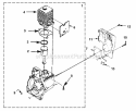 Engine_Internal Diagram and Parts List for AP125 UT-01711-D Homelite Water Pump