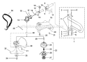 Part Location Diagram of PS02453 Homelite Edger Wing Nut