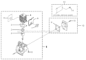 Part Location Diagram of 984561001 Homelite Short block assembly (svc/rp)