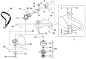 Page E Diagram and Parts List for BC900 UT-15172 Homelite Trimmer
