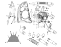Part Location Diagram of 310845009 Homelite SWEEPER NOZZLE & UPPER BLOWER