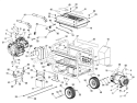 Page A Diagram and Parts List for BM10700HR  Homelite Generator