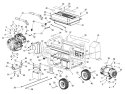 Page A Diagram and Parts List for BM10711D  Homelite Generator