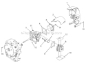 Engine_Internal Diagram and Parts List for BVM160  Homelite Leaf Blower / Vacuum