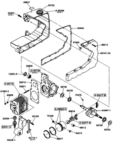 Engine And Tank Diagram and Parts List for XLS154AXL UT-01297 Homelite Water Pump