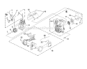 Part Location Diagram of UP03113 Homelite Control Handle Assy.